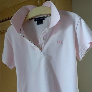 BURBERRY Designer’s Short-Sleeved Girl’s Polo